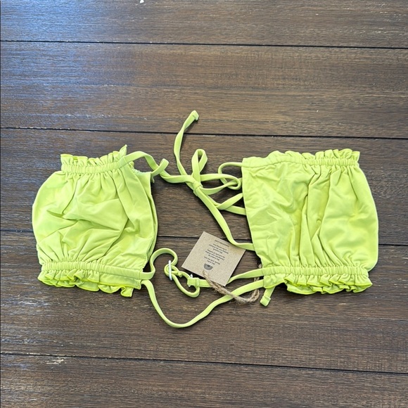 Toast Swim Signature Ruffle Bandeu Top Size XL - Picture 6 of 9